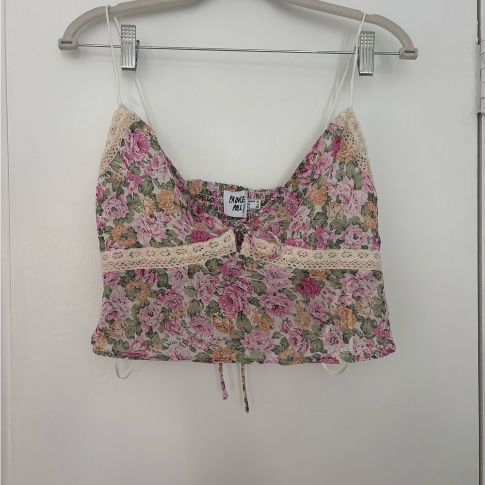 Princess Polly Floral Lace Camisole
